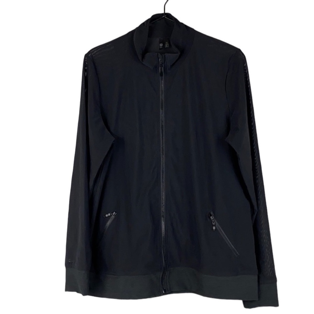 GG Blue black mesh jacket